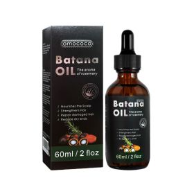 Only Supports Self Pickup With Waybill Amococo Batana Oil With Rosemary Cold Pressed Natural Hair Growth Oil, Nourishes Scalp, Repairs Damaged Ha (Option: 60ml)